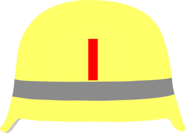 Kommandanten Strich rot/Reflektierend für Helm Aufkleber